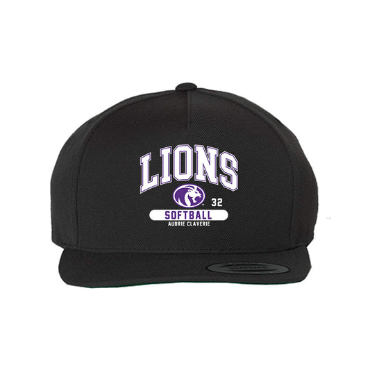 North Alabama - NCAA Softball : Aubrie Claverie - Snapback Hat-0