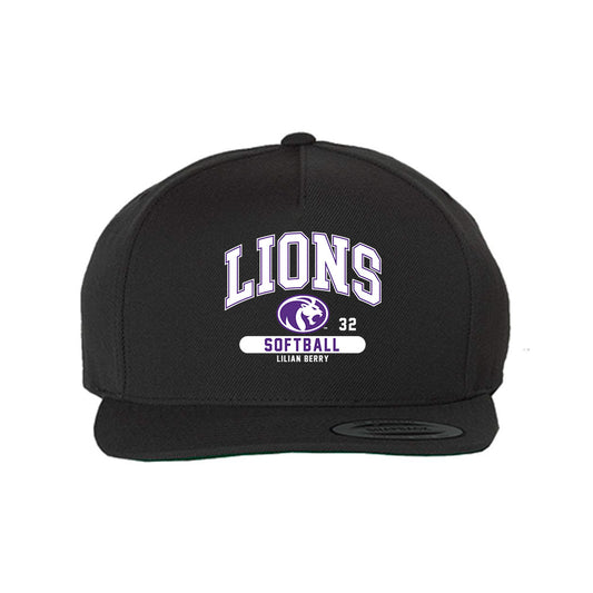 North Alabama - NCAA Softball : Lilian Berry - Snapback Hat