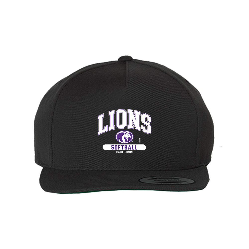 North Alabama - NCAA Softball : Katie Simon - Snapback Hat