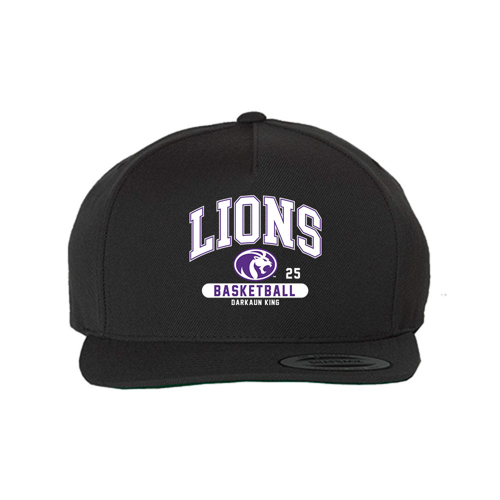 North Alabama - NCAA Men's Basketball : Darkaun King - Snapback Hat-0