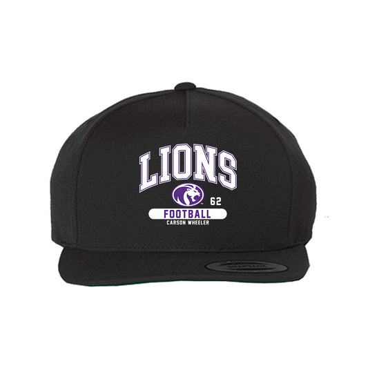 North Alabama - NCAA Football : Carson Wheeler - Snapback Hat-0