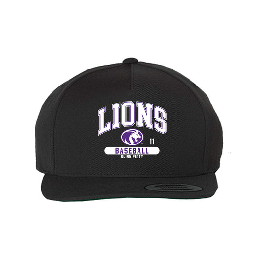 North Alabama - NCAA Baseball : Quinn Petty - Snapback Hat