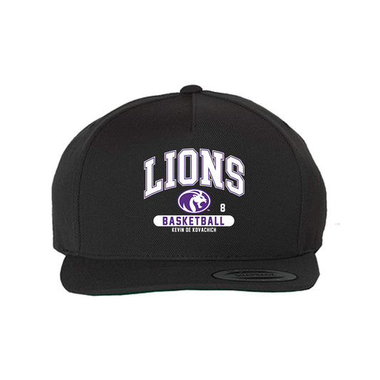 North Alabama - NCAA Men's Basketball : Kevin De Kovachich - Snapback Hat-0