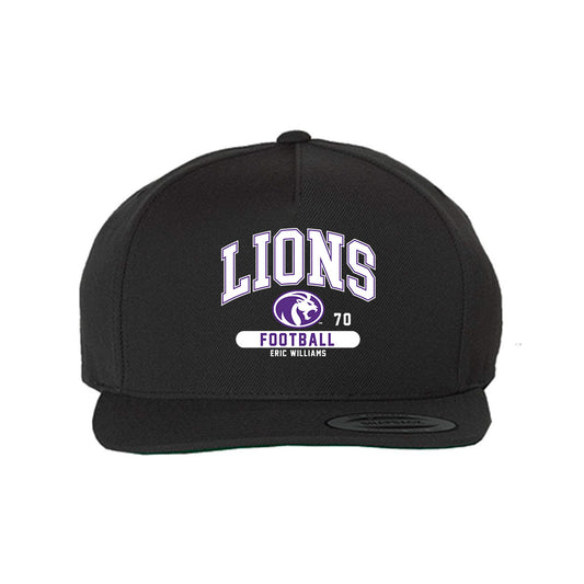 North Alabama - NCAA Football : Eric Williams - Snapback Hat-0