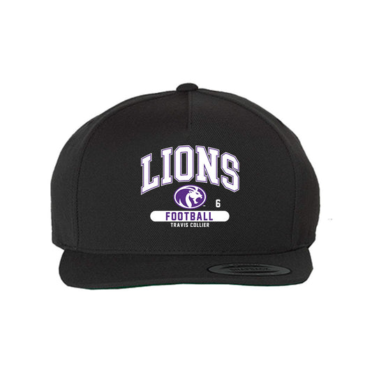 North Alabama - NCAA Football : Travis Collier - Snapback Hat-0