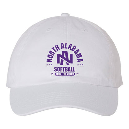 North Alabama - NCAA Softball : Laura Leigh Wheeler - Dad Hat