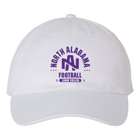 North Alabama - NCAA Football : Logan Collier - Dad Hat