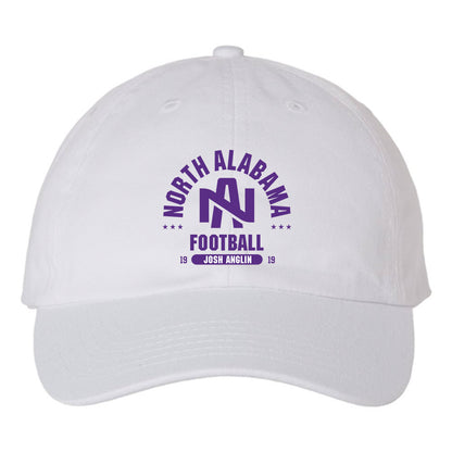 North Alabama - NCAA Football : Josh Anglin - Dad Hat