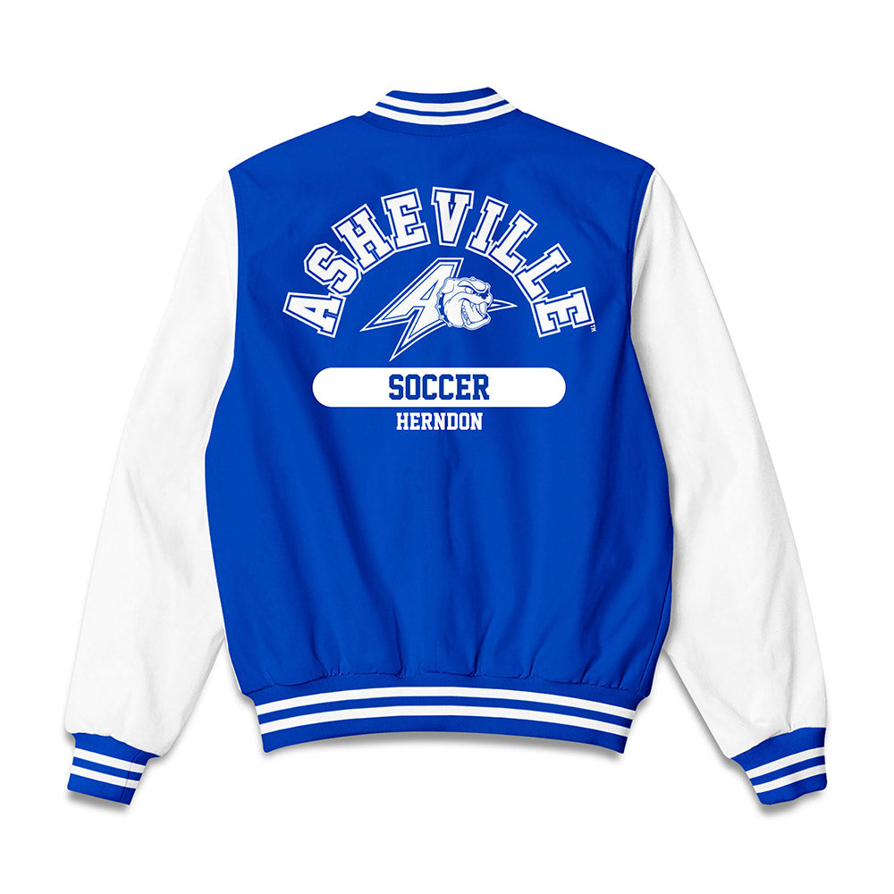 UNC Asheville - NCAA Women's Soccer : Reina Herndon - Bomber Jacket-1