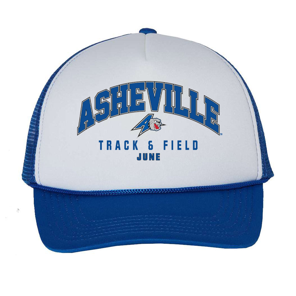 UNC Asheville - NCAA Men's Track & Field : Braelin June - Trucker Hat