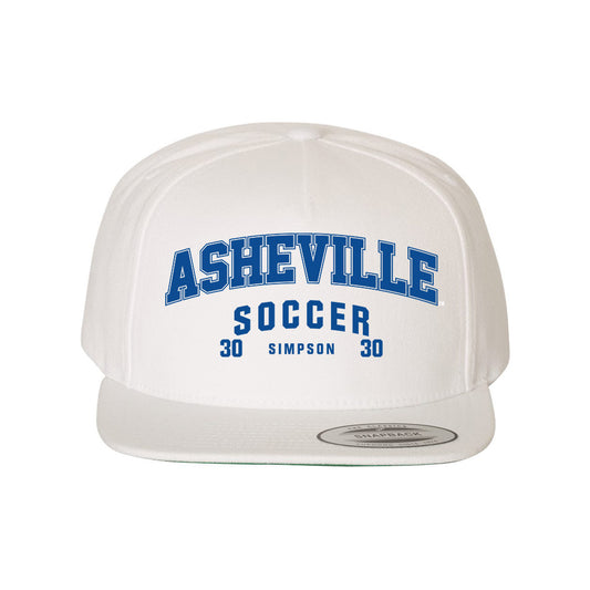 UNC Asheville - NCAA Women's Soccer : Olivia Simpson - Snapback Hat-0