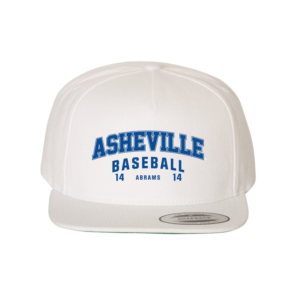 UNC Asheville - NCAA Baseball : Kohl Abrams - Snapback Hat