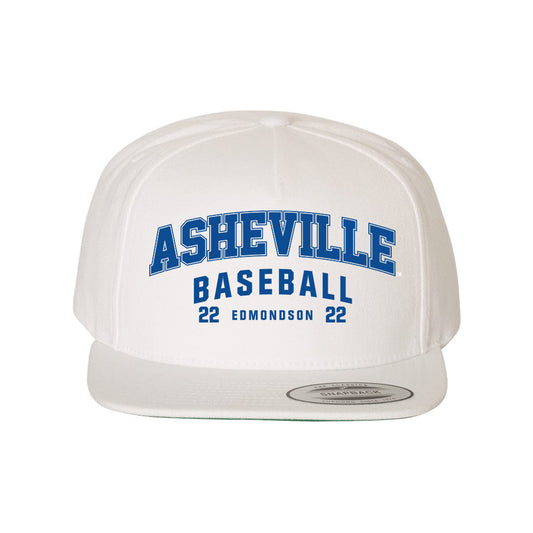 UNC Asheville - NCAA Baseball : Clay Edmondson - Snapback Hat-0