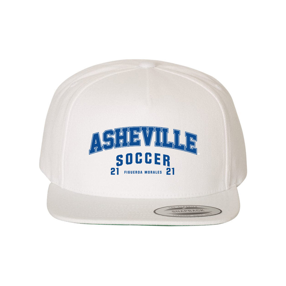 UNC Asheville - NCAA Men's Soccer : Emilio Figueroa Morales - Snapback Hat