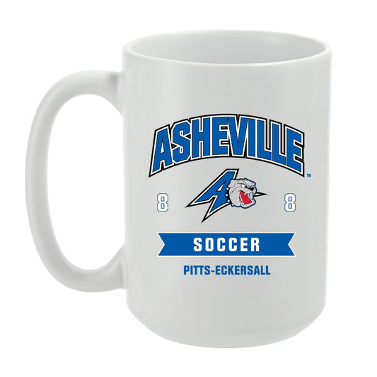 UNC Asheville - NCAA Men's Soccer : Sam Pitts-Eckersall - Coffee Mug