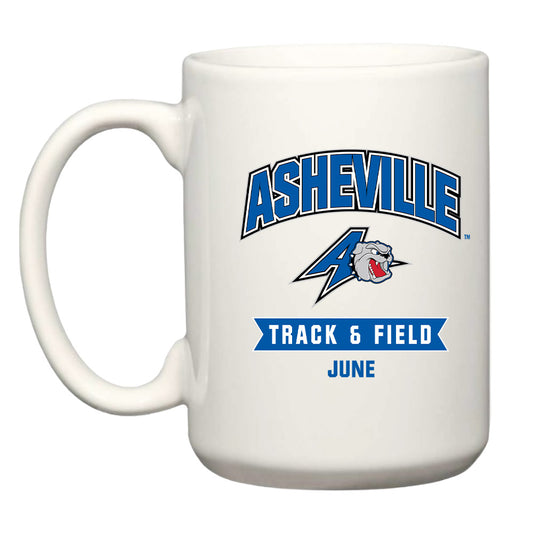 UNC Asheville - NCAA Men's Track & Field : Braelin June - Coffee Mug