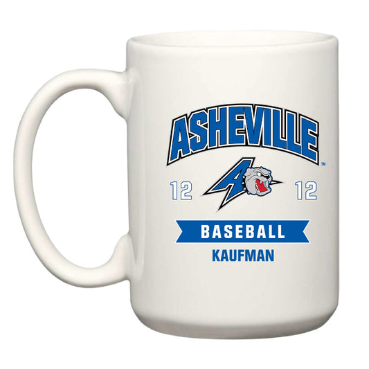 UNC Asheville - NCAA Baseball : Ty Kaufman - Coffee Mug