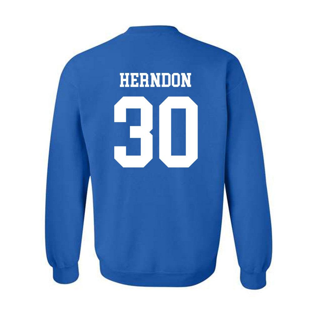 UNC Asheville - NCAA Women's Soccer : Reina Herndon - Classic Shersey Crewneck Sweatshirt-1