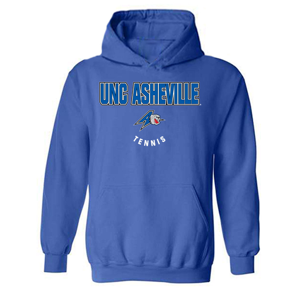 UNC Asheville - NCAA Men's Tennis : Tarek Erlewein - Classic Shersey Hooded Sweatshirt-0