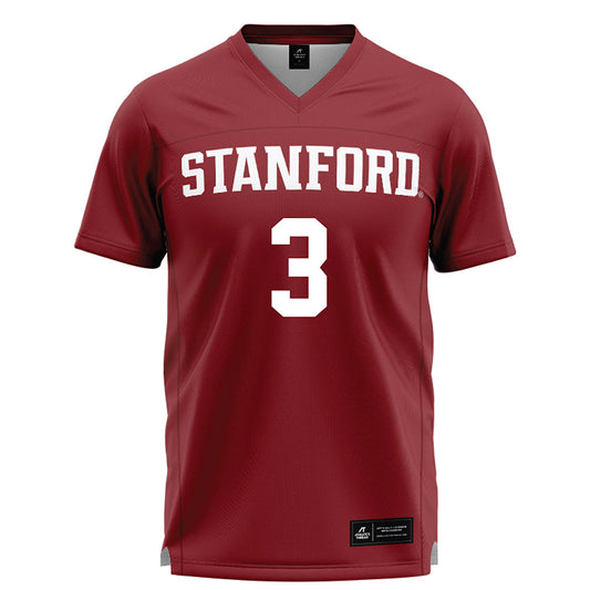 Stanford - NCAA Women's Lacrosse : Ella Morton - Cardinal Lacrosse Jersey -0
