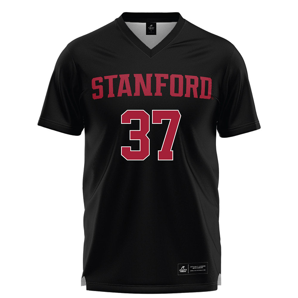 Stanford - NCAA Women's Lacrosse : Bronwyn Bolton - Black Lacrosse Jersey -0