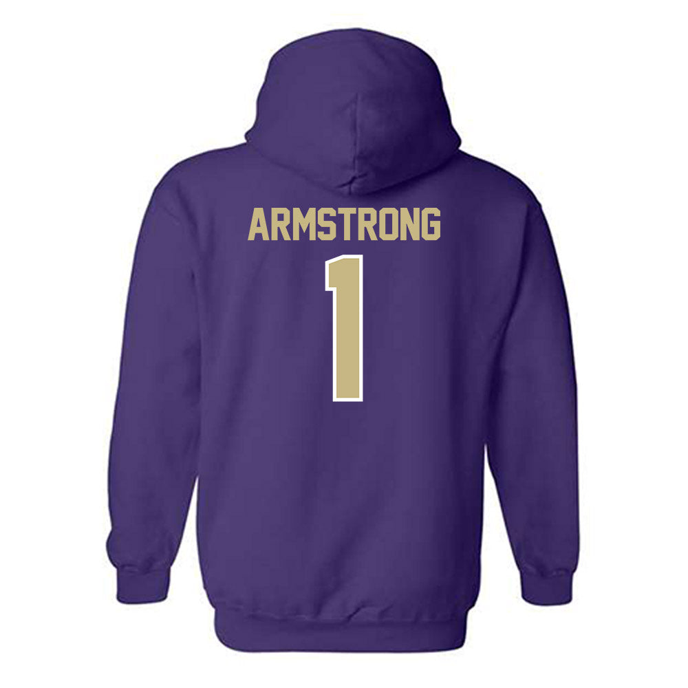 Albion - NCAA Football : Dorian Armstrong - Classic Shersey Hooded Sweatshirt-1