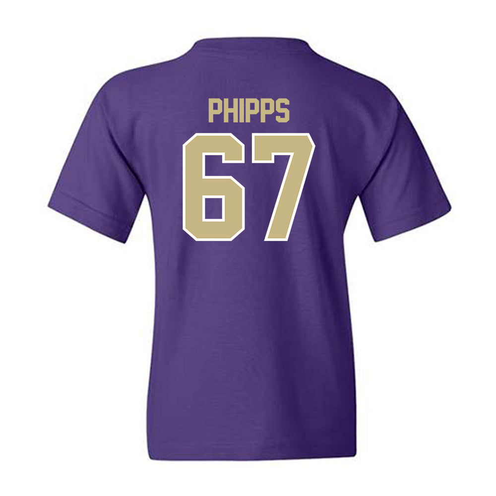 Albion - NCAA Football : Dylan Phipps - Classic Shersey Youth T-Shirt-1