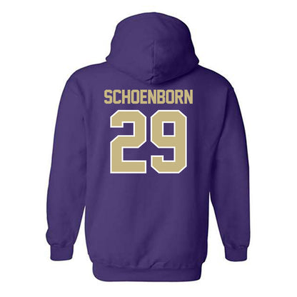 Albion - NCAA Softball : Sydney Schoenborn - Classic Shersey Hooded Sweatshirt-1