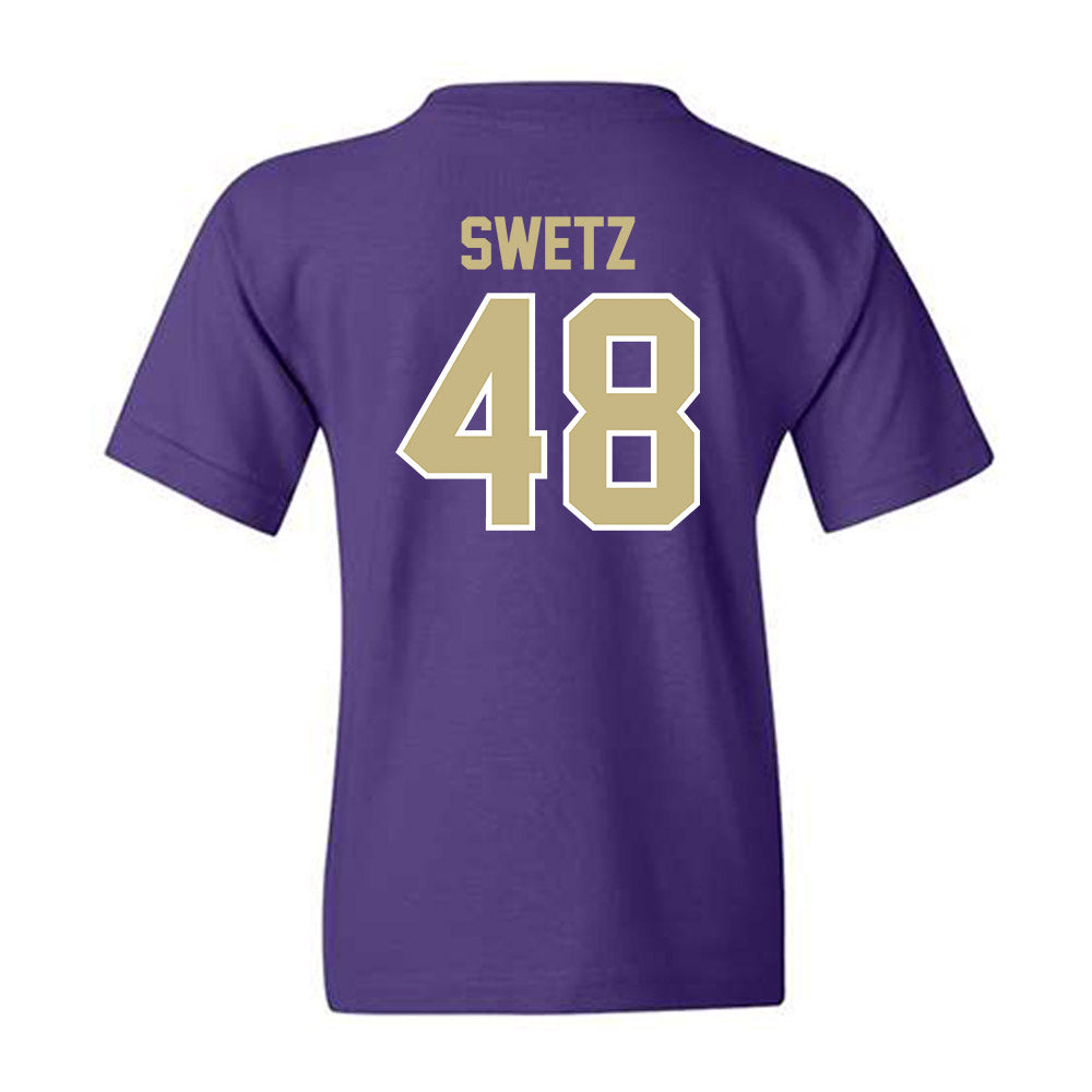Albion - NCAA Football : Landen Swetz - Classic Shersey Youth T-Shirt-1