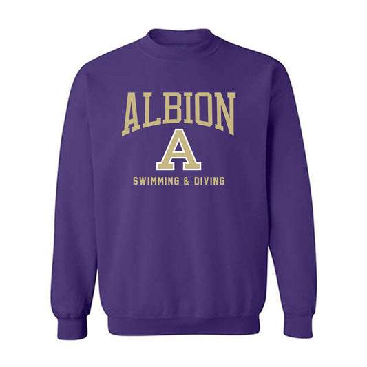 Albion - NCAA Women's Swimming & Diving : Kaitlyn Kreb - Classic Shersey Crewneck Sweatshirt-0