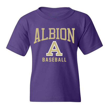 Albion - NCAA Baseball : Tyler Bronczyk - Classic Shersey Youth T-Shirt-0