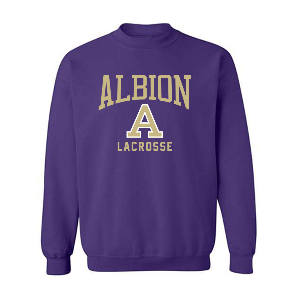 Albion - NCAA Men's Lacrosse : Matthew Compton - Classic Shersey Crewneck Sweatshirt-0