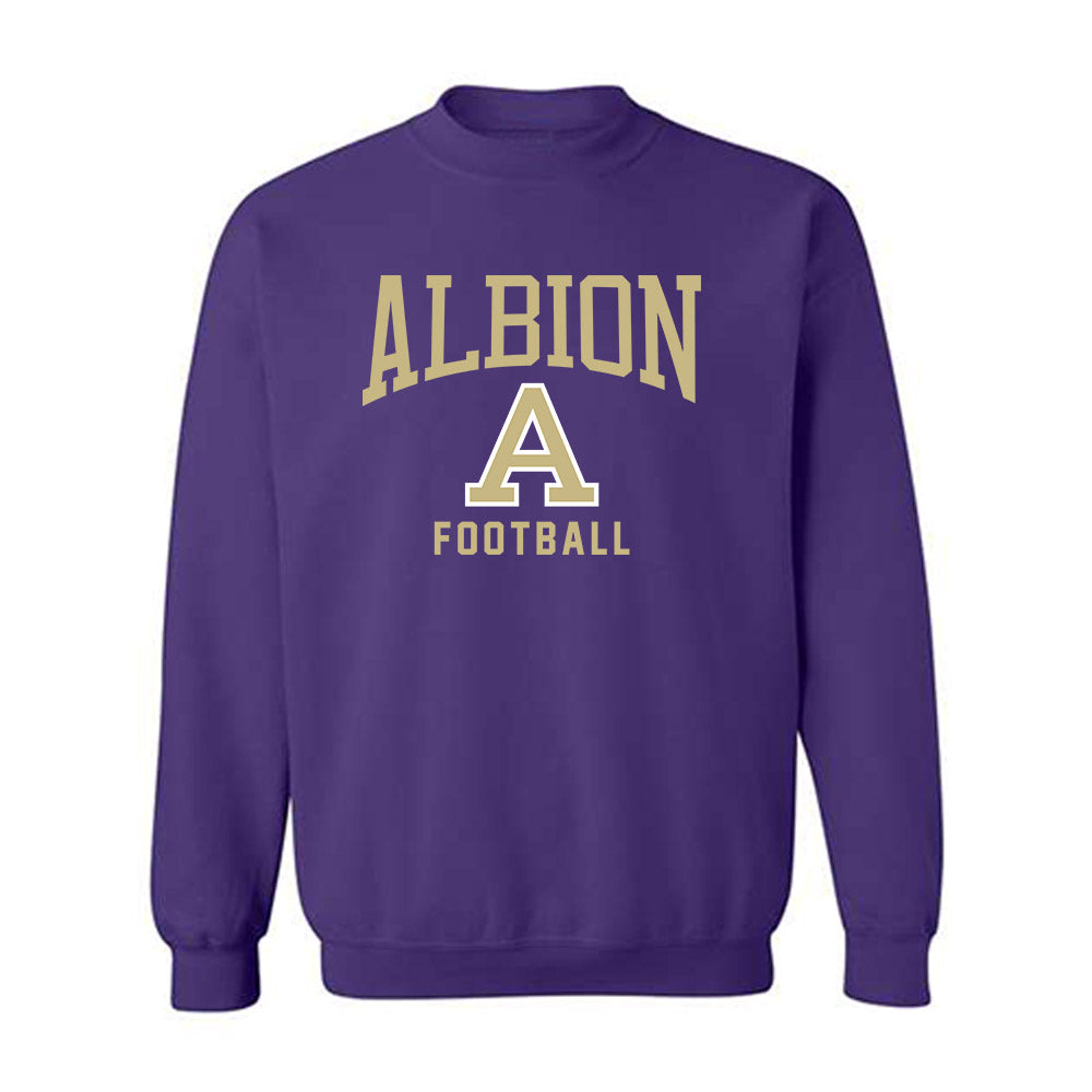 Albion - NCAA Football : Ali Murray - Classic Shersey Crewneck Sweatshirt-0