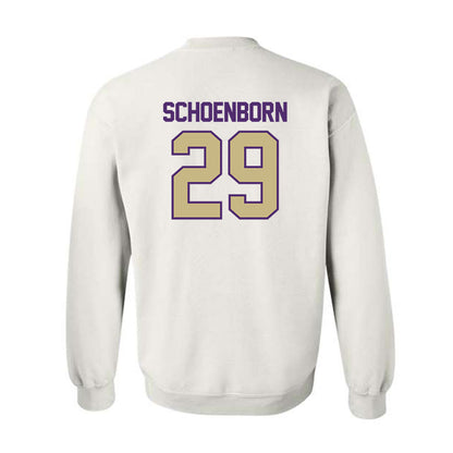 Albion - NCAA Softball : Sydney Schoenborn - Classic Shersey Crewneck Sweatshirt-1