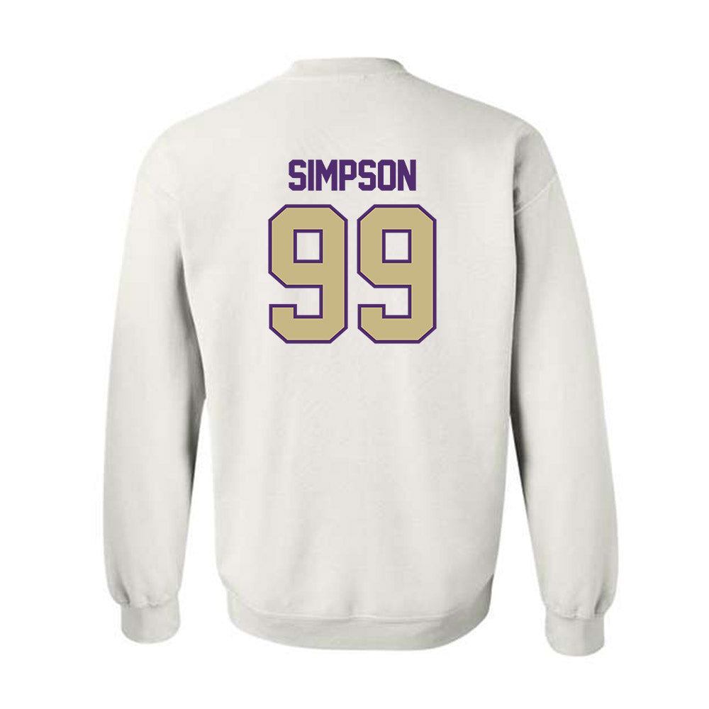 Albion - NCAA Football : Tayshaun Simpson - Classic Shersey Crewneck Sweatshirt-1