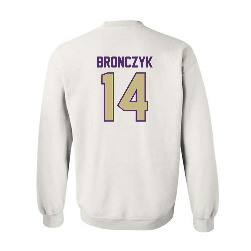 Albion - NCAA Baseball : Tyler Bronczyk - Classic Shersey Crewneck Sweatshirt-1
