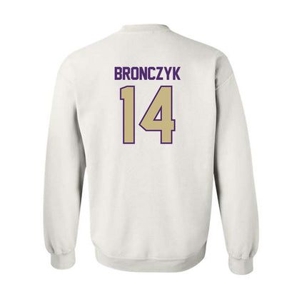 Albion - NCAA Baseball : Tyler Bronczyk - Classic Shersey Crewneck Sweatshirt-1