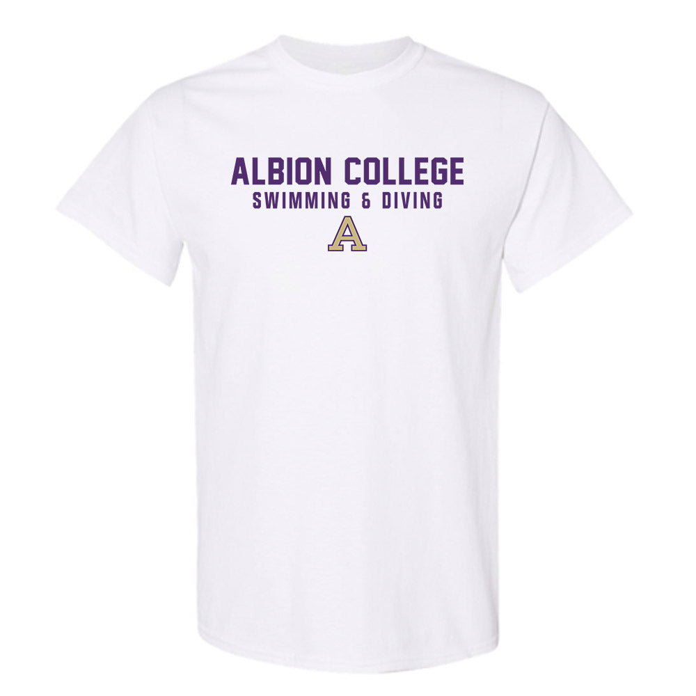 Albion - NCAA Men's Swimming & Diving : Will Pentland - Classic Shersey T-Shirt-0