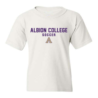 Albion - NCAA Women's Soccer : Maggie Warden - Classic Shersey Youth T-Shirt-0
