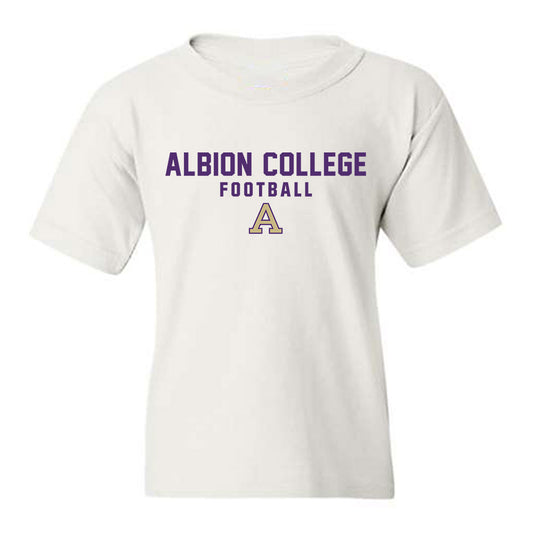 Albion - NCAA Football : Cameron Cropsey - Classic Shersey Youth T-Shirt-0