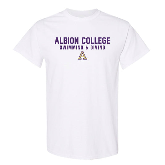 Albion - NCAA Men's Swimming & Diving : Cameron Thompson - Classic Shersey T-Shirt-0