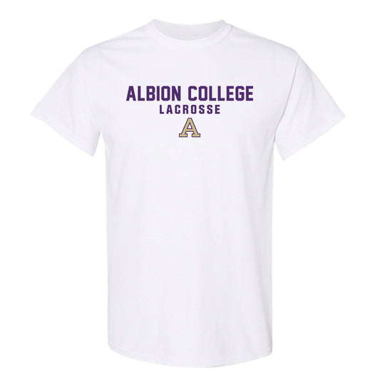 Albion - NCAA Men's Lacrosse : Matthew Compton - Classic Shersey T-Shirt-0
