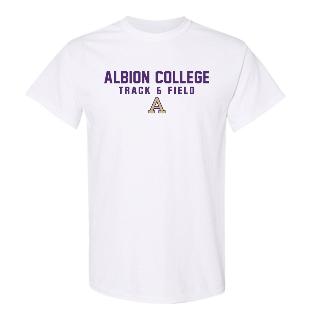 Albion - NCAA Men's Track & Field : Sam VanderWerf - Classic Shersey T-Shirt-0