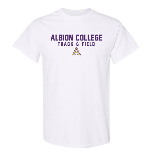 Albion - NCAA Men's Track & Field : Sam VanderWerf - Classic Shersey T-Shirt-0