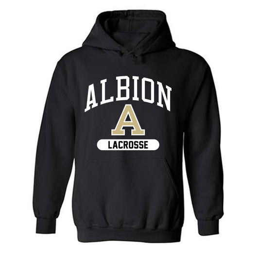 Albion - NCAA Men's Lacrosse : Matthew Compton - Classic Shersey Hooded Sweatshirt-0