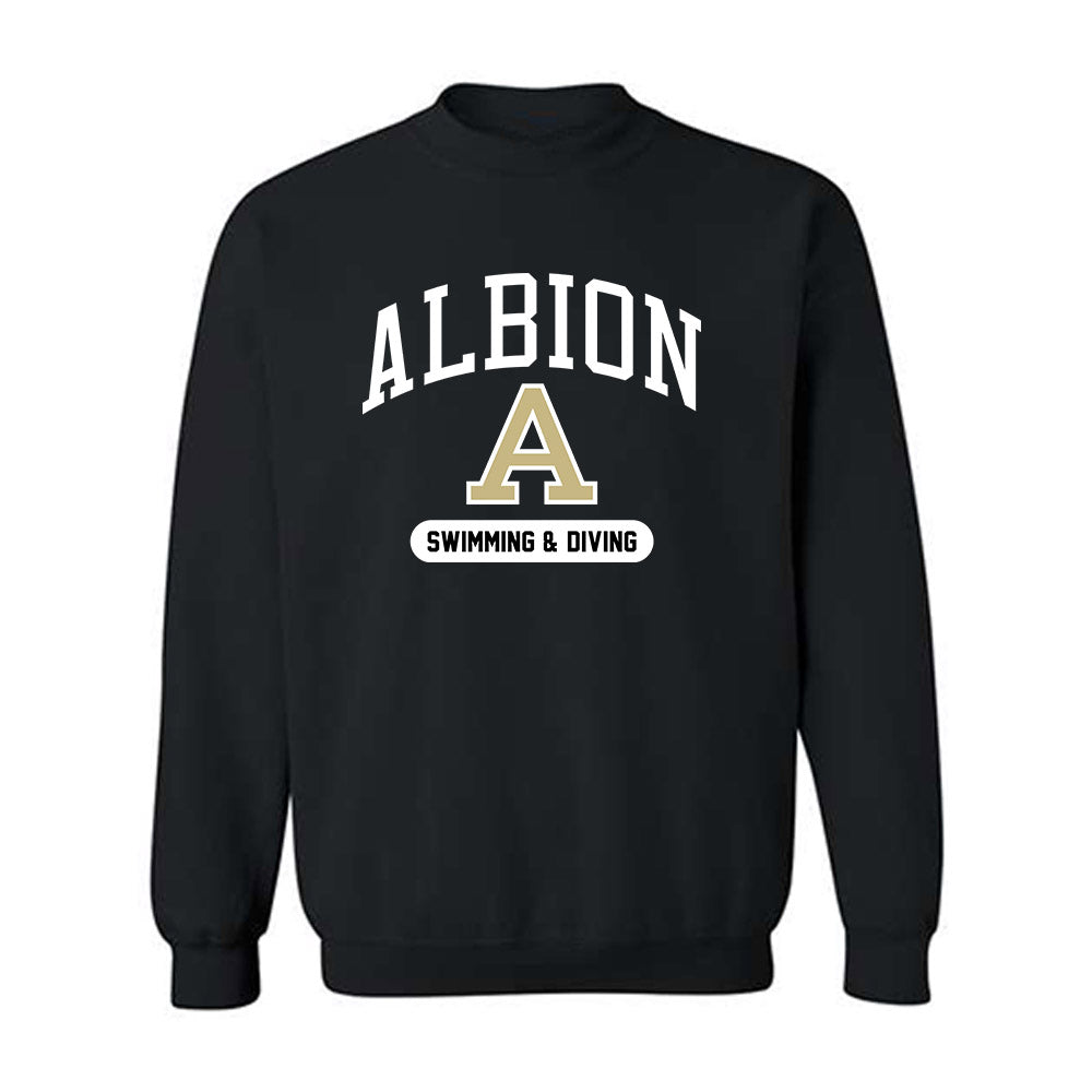 Albion - NCAA Men's Swimming & Diving : Will Pentland - Classic Shersey Crewneck Sweatshirt-0