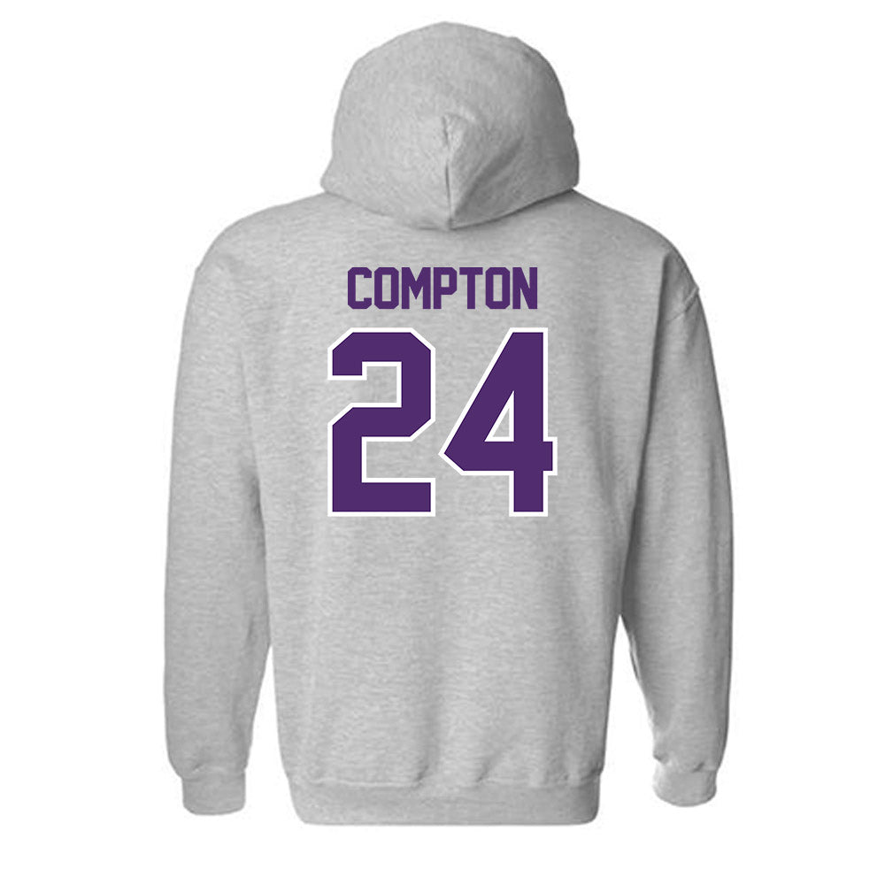 Albion - NCAA Men's Lacrosse : Matthew Compton - Classic Shersey Hooded Sweatshirt-1