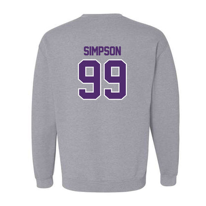 Albion - NCAA Football : Tayshaun Simpson - Classic Shersey Crewneck Sweatshirt-1