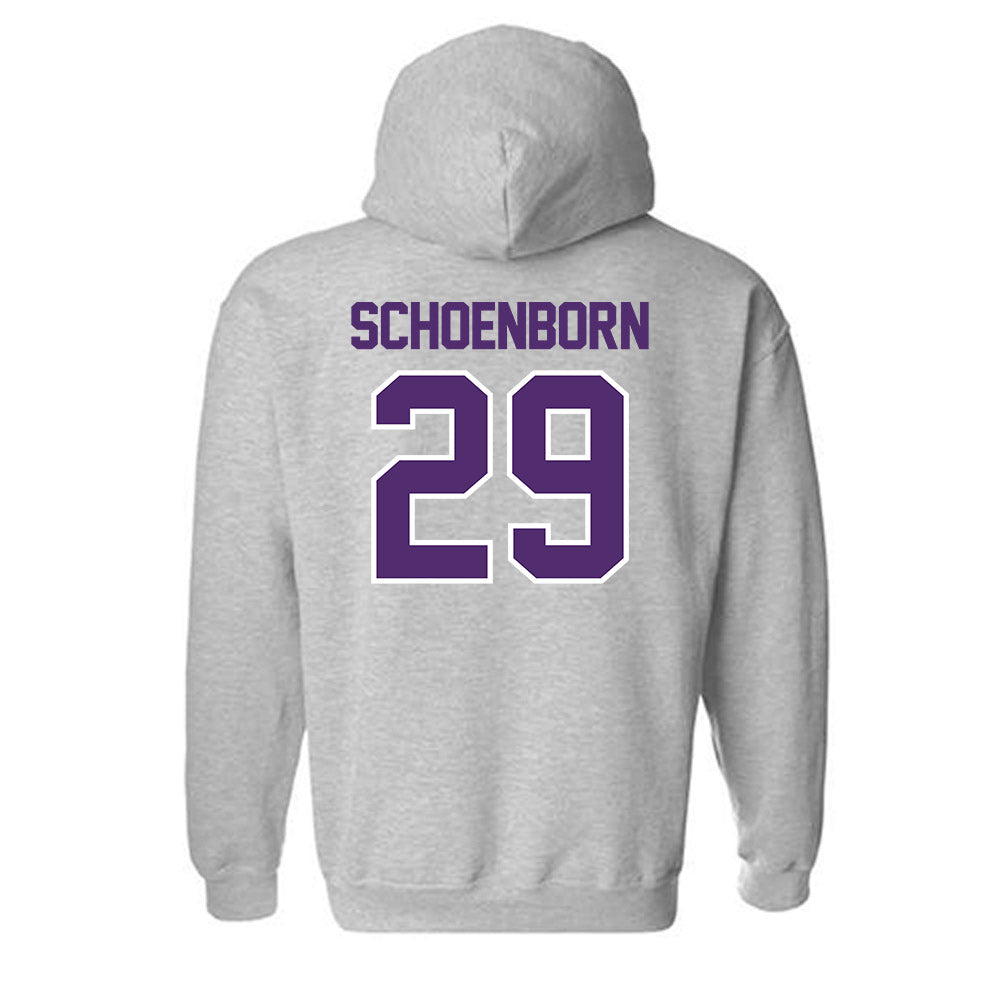 Albion - NCAA Softball : Sydney Schoenborn - Classic Shersey Hooded Sweatshirt-1