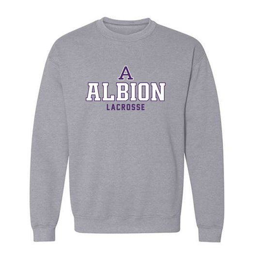 Albion - NCAA Men's Lacrosse : Matthew Compton - Classic Shersey Crewneck Sweatshirt-0